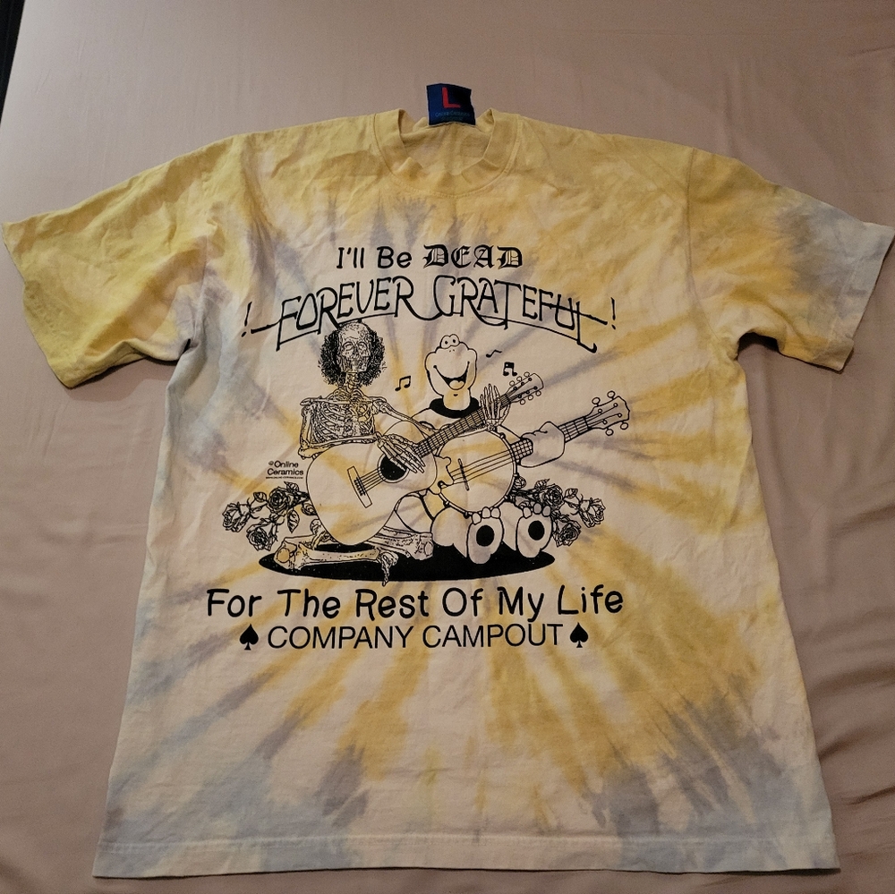 Rare Grateful Dead Tye-Die T-shirt Las Vegas